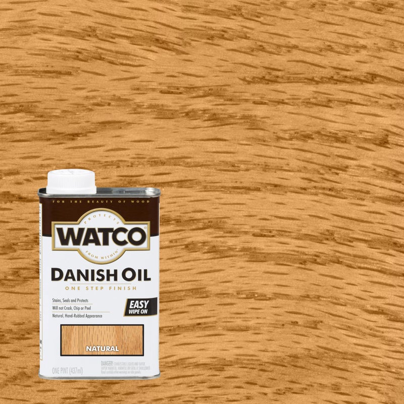 Watco 65751 Danish Oil Wood Finish, Pint, Natural - Image 2